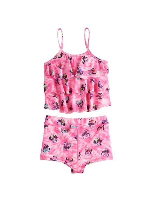 Disney's Adaptive Toddler Girl Minnie Mouse Tankini Swimsuit by Jumping Beans