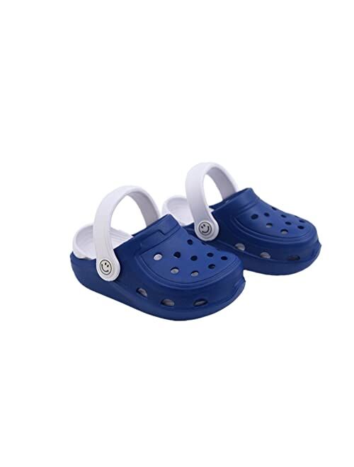 Jiameirui Classic Garden EVA Eco Friendly Clogs for Boys and Girls Breathable Non Slip Pool Slip Ons Lightweight Comfy Beach Sandals Water Shoes for Toddler and Little Ki