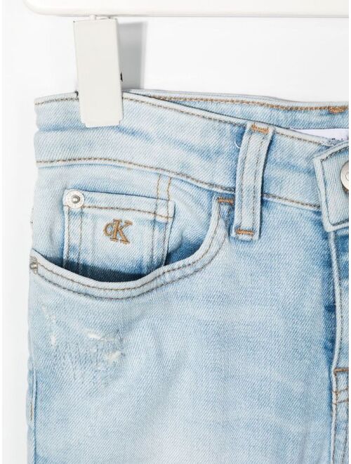 Calvin Klein Kids mid-rise skinny jeans