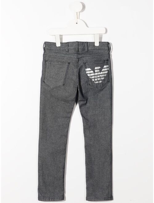 Emporio Armani Kids straight-leg jeans