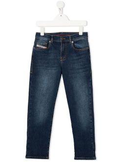 Kids mid-rise slim fit jeans