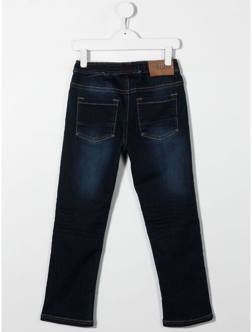 Molo Augustino low-rise straight-leg jeans