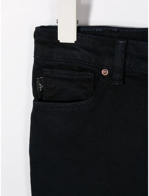 Emporio Armani Kids mid-rise skinny jeans