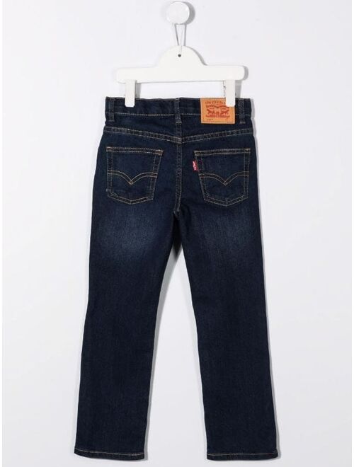 Levi's Kids mid-rise straight leg jeans