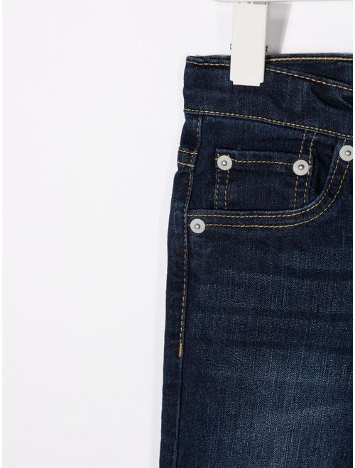 Levi's Kids mid-rise straight leg jeans