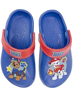 Paw Patrol Toddler Molded Clog with Backstrap, Toddler Size 7 to Kids Size 12