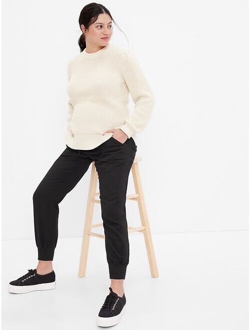 Gap Maternity Full Panel Ribbed Joggers