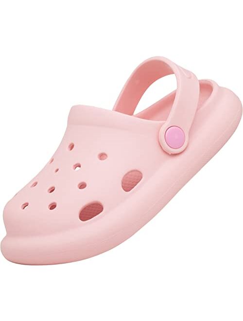 XINSHIJIA Kids Clogs Boy Crock Girl Garden Shoes Toddler Sandals Children Gardening Clog Child Slip On Shower Slippers Mules