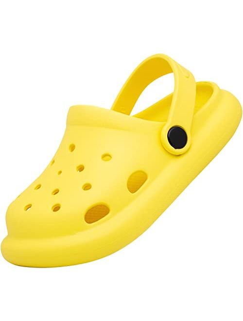 XINSHIJIA Kids Clogs Boy Crock Girl Garden Shoes Toddler Sandals Children Gardening Clog Child Slip On Shower Slippers Mules