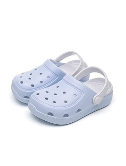 MEMON Baby Boys Girls Clogs Slippers Toddler Slip On Lightweight Sandals Shockproof Girls Summer Pool Beach Shoe