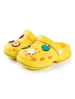 Casazoe Toddler Kids Boys Girls Cute Garden Clogs Water Sandals Slip On Shoes Slipper Slides Lightweight Outdoor Summer Infant Children Beach Pool Play Shoes (Baby/Toddle