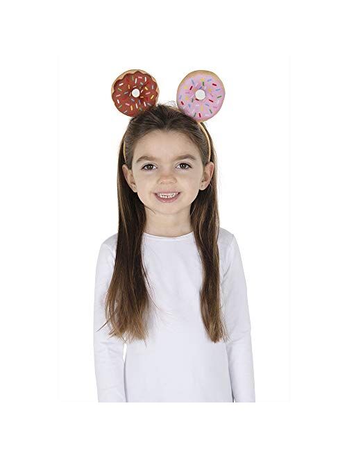 Dress Up America Dress-Up-America Donut Headband - The Perfect Donut Party Supplies Or Doughnut Costume Accessories