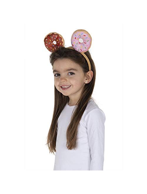 Dress Up America Dress-Up-America Donut Headband - The Perfect Donut Party Supplies Or Doughnut Costume Accessories