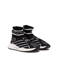 Kids logo sock sneakers