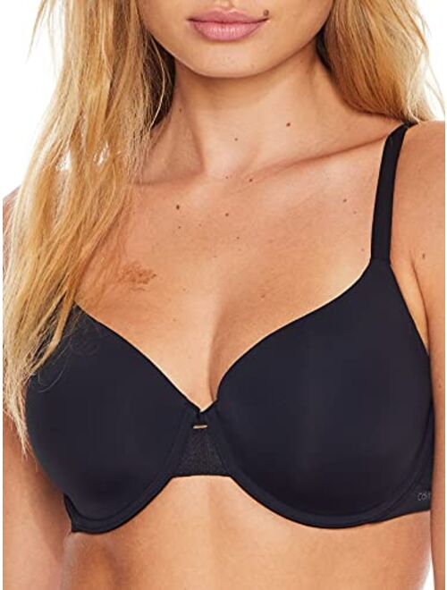 Calvin Klein Women's Perfectly Fit Flex Lightly Lined Perfect Coverage Bra QF6617