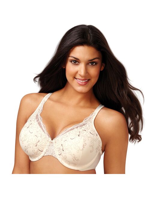 Playtex Love My Curves Side-Smoothing Embroidered Underwire Bra 4513