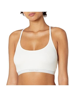 Women's Pure Ribbed Unlined Bralette QF6438