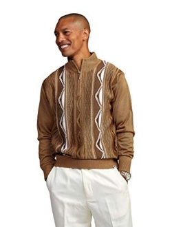 Men's Quarter Zipped Pullover Winter Sweater