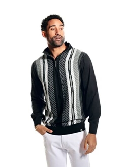 Men's Quarter Zipped Pullover Winter Sweater