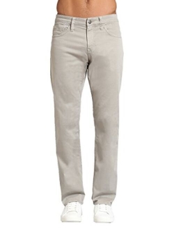 Men's Matt Mid Rise Relaxed Straight Leg Pants