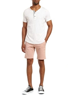 Men's Simon Mid-Rise Twill Shorts