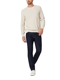 Men's Matt Mid Rise Relaxed Straight Leg Jeans