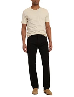 Men's Matt Mid Rise Relaxed Straight Leg Jeans