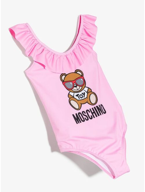 Moschino Kids Teddy Bear motif swimsuit