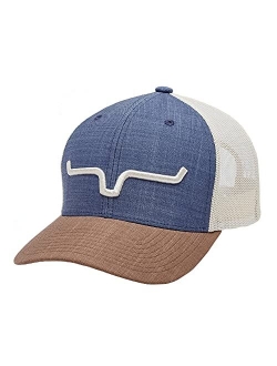 Kimes Ranch Men's Indigo Upgrade Weekly Mesh-Back Trucker Cap