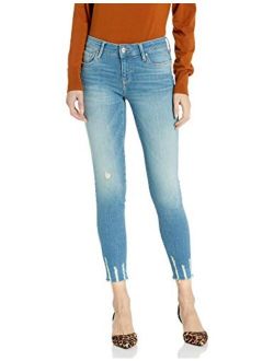 Women's Adriana Ankle Mid-Rise Super Skinny Jeans