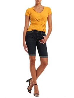 Women's Karly Mid Rise Bermuda Shorts