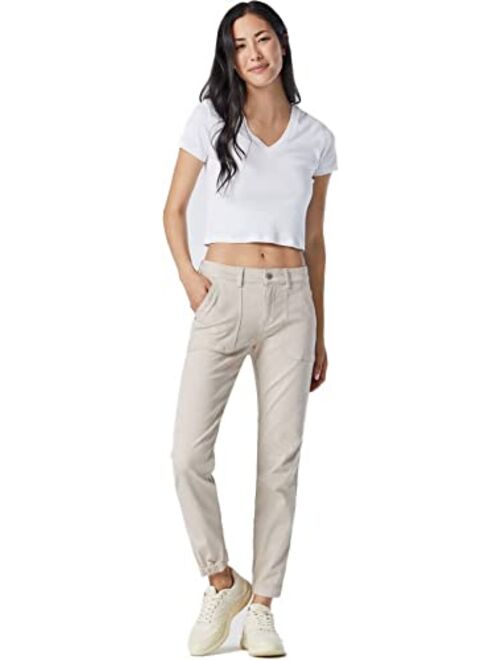 Mavi Women's Ivy Mid Rise Slim Leg Cargo Pants