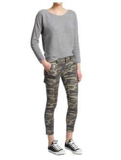 Women's Juliette Mid Rise Skinny Cargo Pants