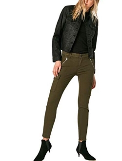 Women's Juliette Mid Rise Skinny Cargo Pants