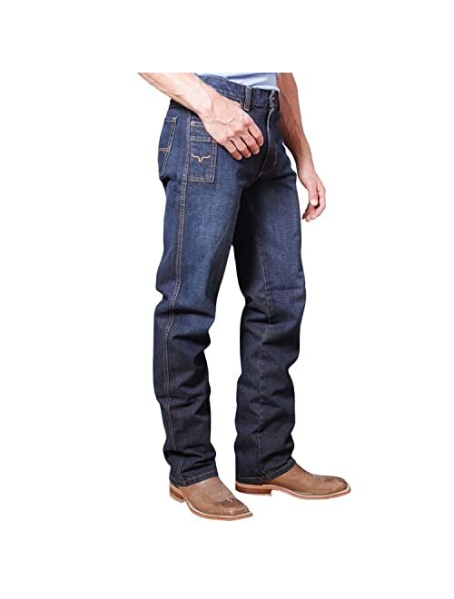 Kimes Ranch Men's Watson Mid Rise Relaxed Bootcut Jeans