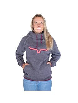 Kimes Ranch Women's Two-Scoops Logo Hoodie Sweatshirt