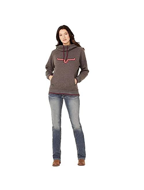 Kimes Ranch Women's Two-Scoops Logo Hoodie Sweatshirt