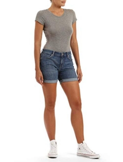 Women's Pixie Mid Rise Boyfriend Shorts