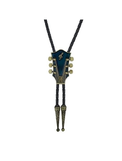 Btilasif Bolo Tie, Native American Western Cowboy Handmade Tiger Eye Stone Bolo Ties for Men Women Costume Accessories