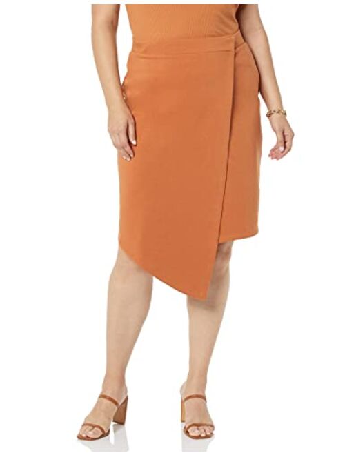 TEREA Women's Hazel Wrap Midi Skirt