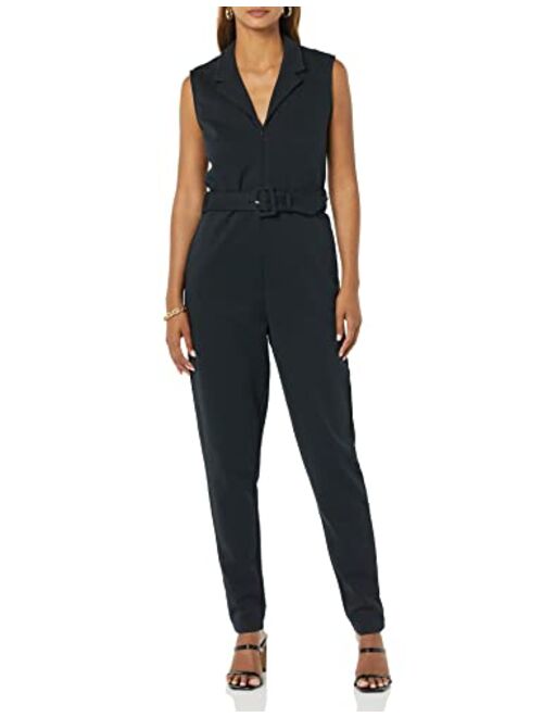 TEREA Women's Aria Collared Zip Front Jumpsuit