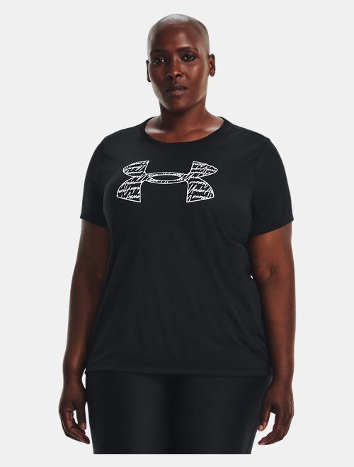 Under Armour Women's UA Tech Script Logo Short Sleeve