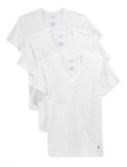 Men's V-Neck Classic Undershirt 3-Pack