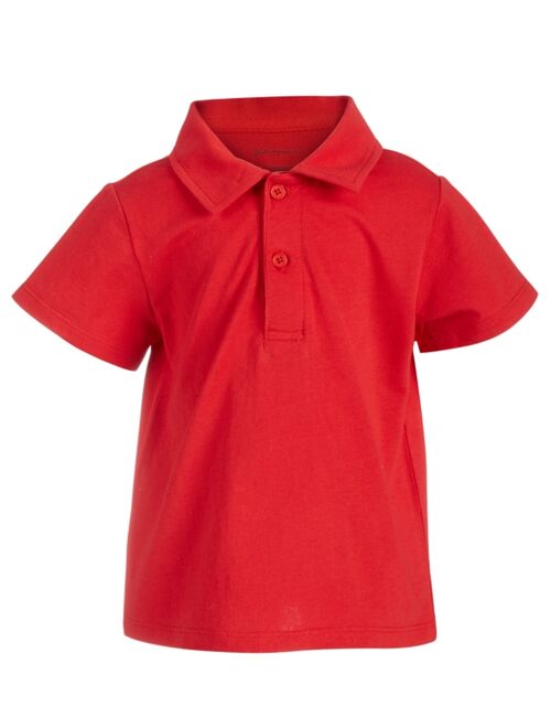 First Impressions Baby Boys Jersey Cotton Polo, Created for Macy's