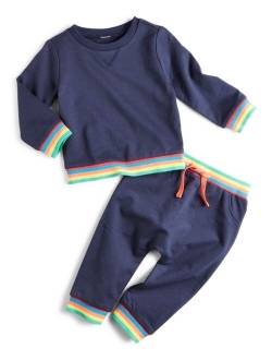 Baby Boys French Terry Sweatshirt & Joggers, Created for Macy's