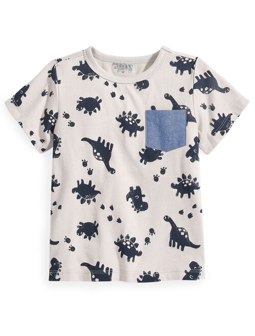 First Impressions Baby Boys Dino T-Shirt, Created for Macy's