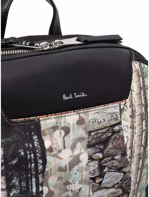 Paul Smith multi-print backpack