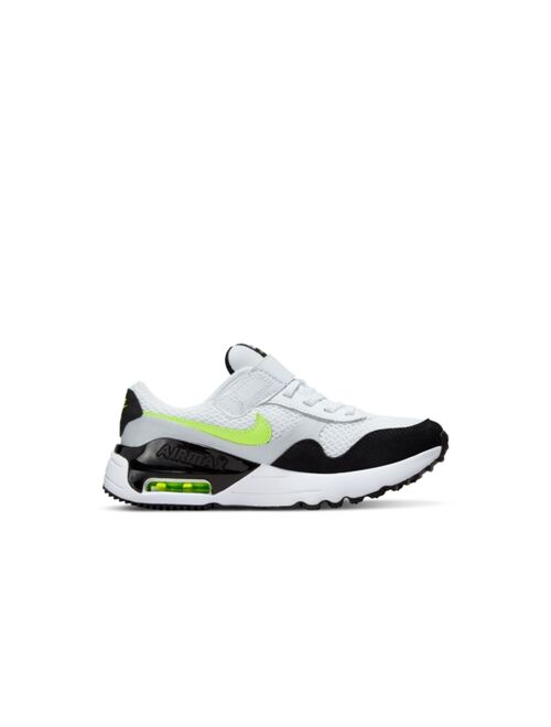 Nike Little Kids Air Max SYSTM Stay-Put Closure Casual Sneakers from Finish Line