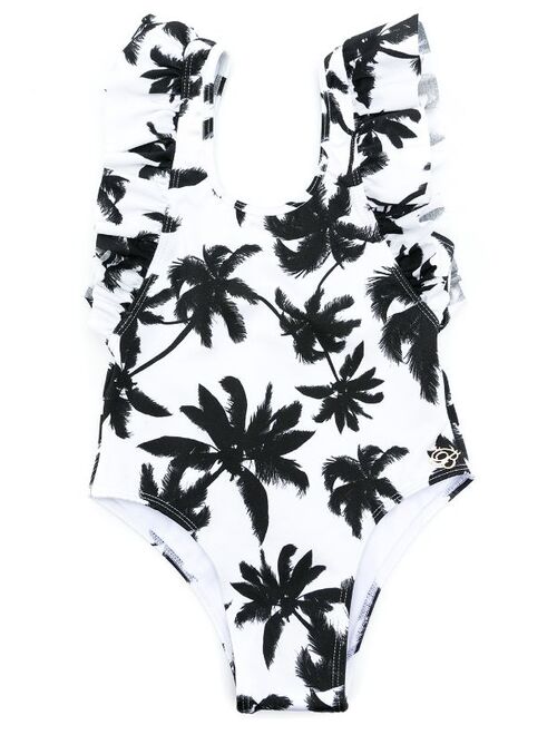 Brigitte palm tree print swimsuit