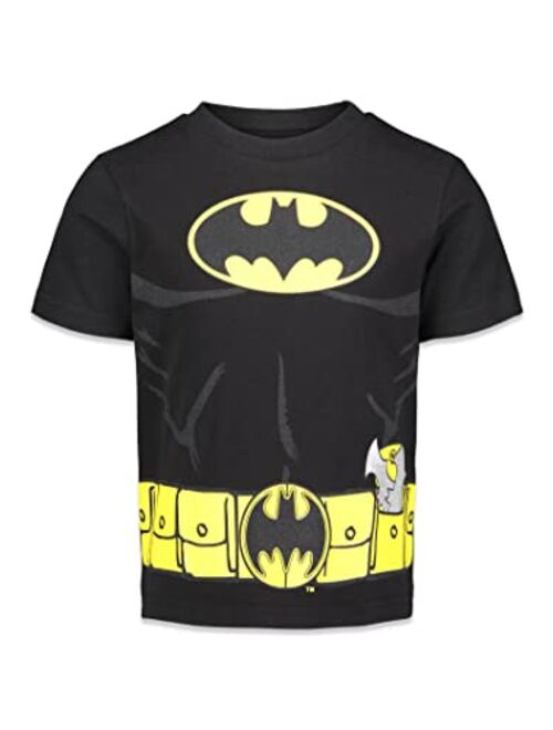 DC Comics Justice League Batman Joker Riddler Boys 3 Pack Graphic Short Sleeve T-Shirt